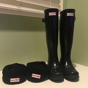 Hunter Rain Boots & Boot Socks